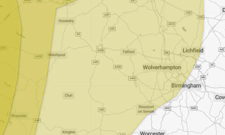 Yellow weather warning extended as Shropshire bracing for more snow and ice