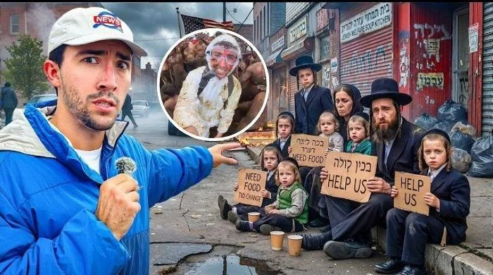 YouTuber who exposed India's poop-throwing festival investigates 'welfare-addicted' Jewish town