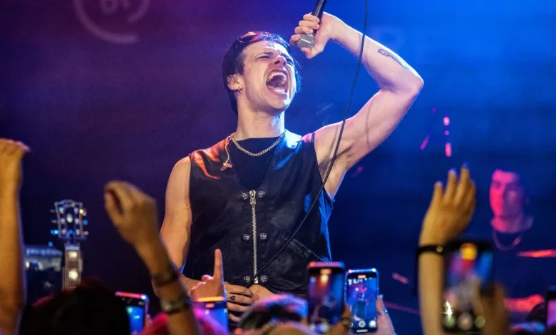 Yungblud claims that the “bitterness” and “blind negativity” he experiences is discouraging the next generation of rock artists from “trying at all”