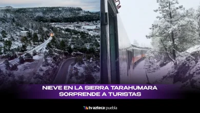 nieve en la Sierra Tarahumara Chihuahua: videos virales del invierno 2026 y paisajes blancos