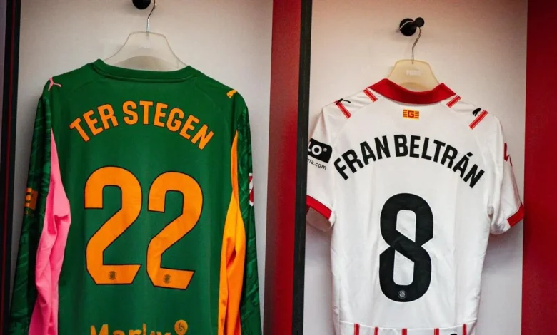 ¡Ter Stegen, titular en su primera convocatoria con el Girona!