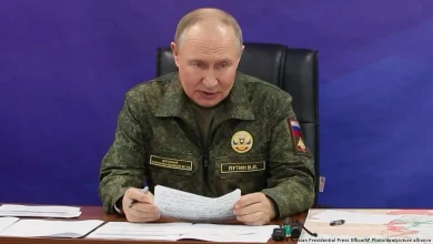 Путин в новогоднем обращении сделал акцент на войну