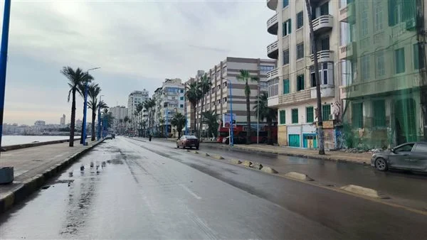 بداية ممطرة لعام 2026 في الإسكندرية (صور)
