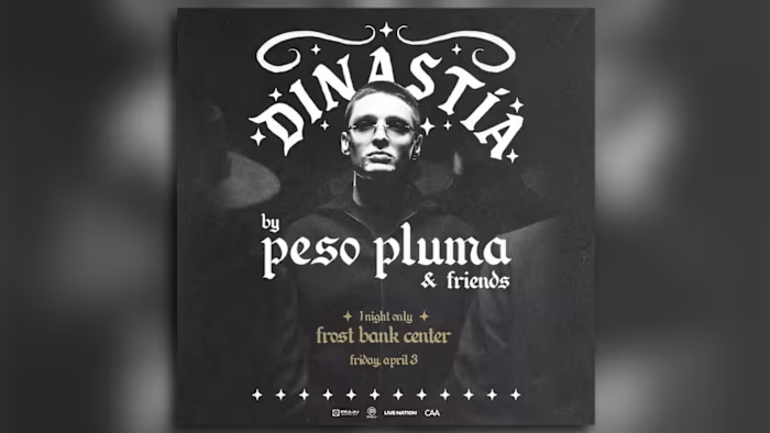 ‘Dinastia’ by Peso Pluma & Friends Tour to make stop at Frost Bank Center in April
