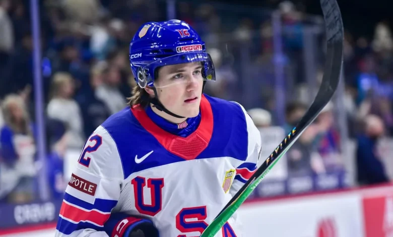 ‘Give him the puck’: Bruins’ Will Zellers is having an unstoppable World Juniors