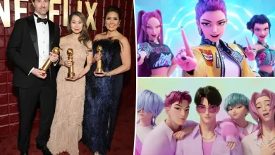 ‘KPop Demon Hunters’ bosses want to cast Noah Wyle in sequel after saving producer at Critics Choice Awards