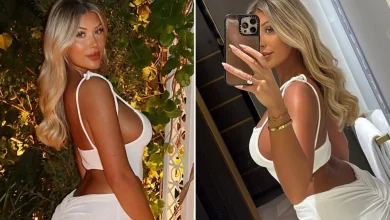 ‘Love Island’ Star Eve Gale Flaunts Her Assets in Curve-Hugging, Back-Baring White Dress – Star Magazine