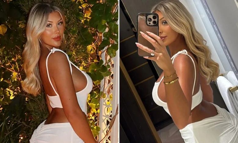 ‘Love Island’ Star Eve Gale Flaunts Her Assets in Curve-Hugging, Back-Baring White Dress – Star Magazine