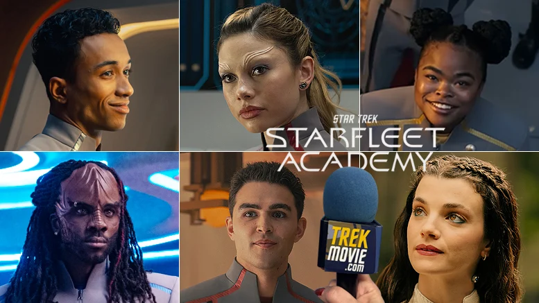 ‘Starfleet Academy’ Cadet Cast Talks Star Trek Lore, New Species Reveals, And Jonathan Frakes – TrekMovie.com