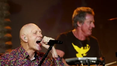 ‘We are shattered’: Peter Garrett joins tributes as Midnight Oil’s Rob Hirst dies aged 70