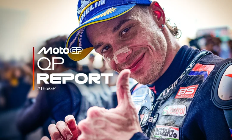 0.035s splits polesitter Bezzecchi and Marc Marquez in tantalising Thai Q2