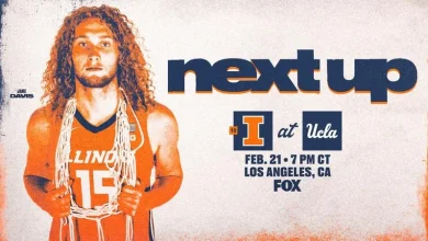 10th-Ranked Illini Visit UCLA Saturday Night - University of Illinois Athletics