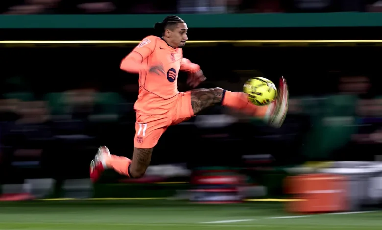 Why Raphinha was taken off at half-time of Barcelona’s clash with Elche