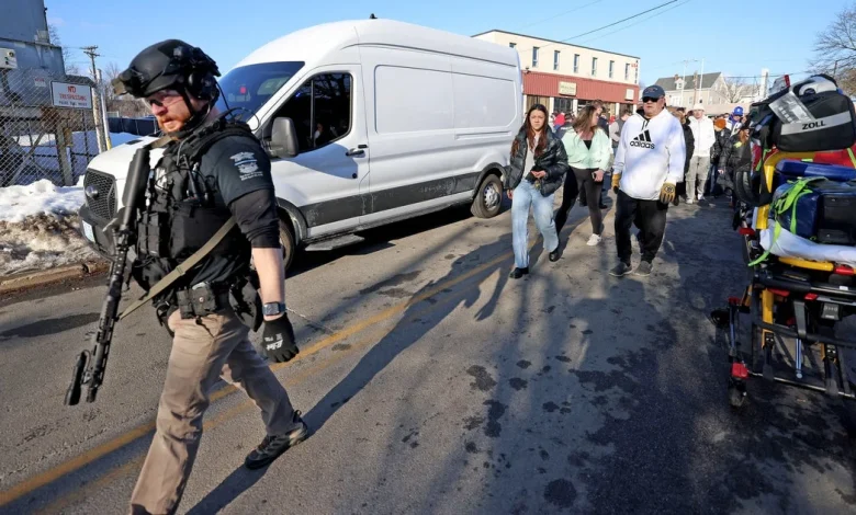 2 killed in shooting at high school hockey game in Pawtucket, Rhode Island; suspect dead, police say