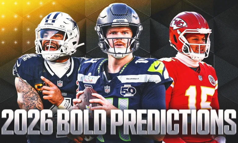 2026 NFL Bold Predictions: Cowboys Star Wins MVP, Chiefs Make a Comeback?