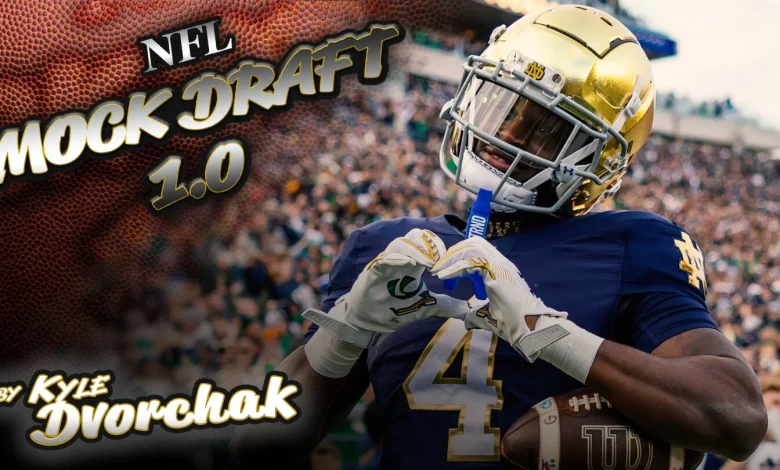 2026 NFL Mock Draft 1.0: Raiders land Fernando Mendoza, Chiefs add Jeremiyah Love in Kyle Dvorchak's mock