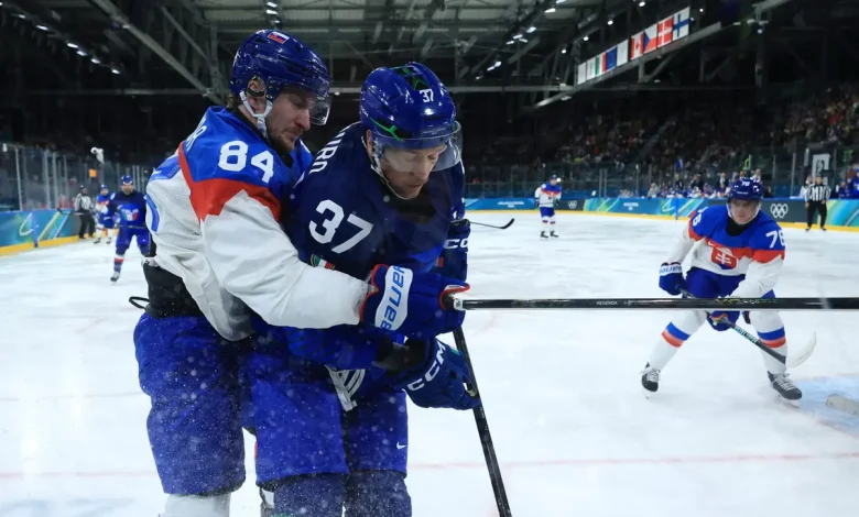 2026 Olympic Men’s Hockey: Top standouts from Italy vs. Slovakia