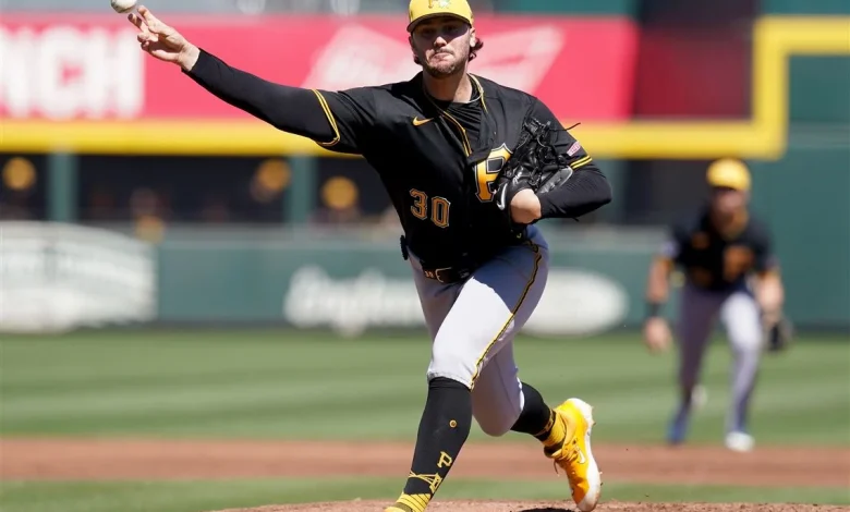 3 takeaways: Paul Skenes was 'good and bad' in his spring debut as the Pirates fell to the Braves