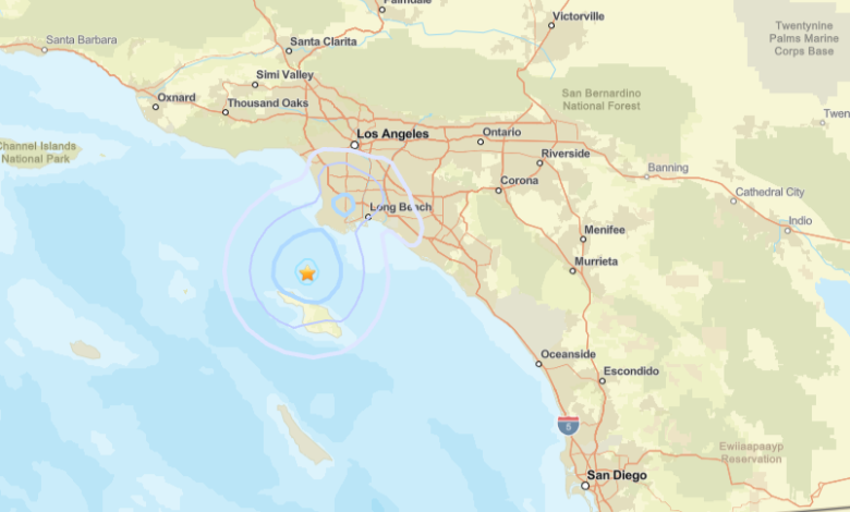 3.5-magnitude earthquake strikes off Rancho Palos Verdes coast