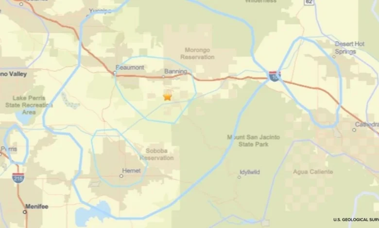 3.6-magnitude earthquake hits Banning in Riverside County