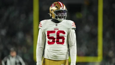 49ers DL Keion White was shot in the ankle early Monday