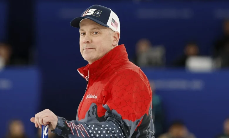 54-year-old U.S. curler sets new American Winter Olympics age record : NPR