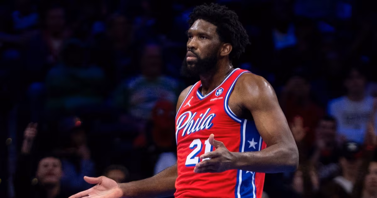 76ers to reevaluate Embiid (knee) after All-Star break