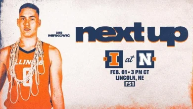 #9 Illini Set For Sunday Rematch at #5 Nebraska - University of Illinois Athletics