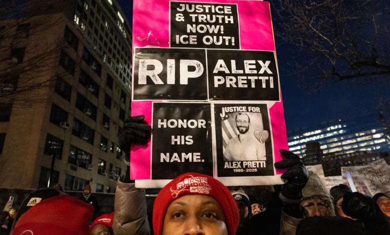 A Vigil in New York for Alex Pretti and Victims of ICE