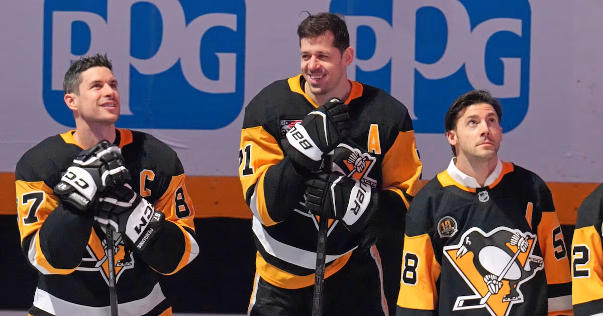 A nod to the past brought Sidney Crosby to tears. The Penguins captain is smiling about the present