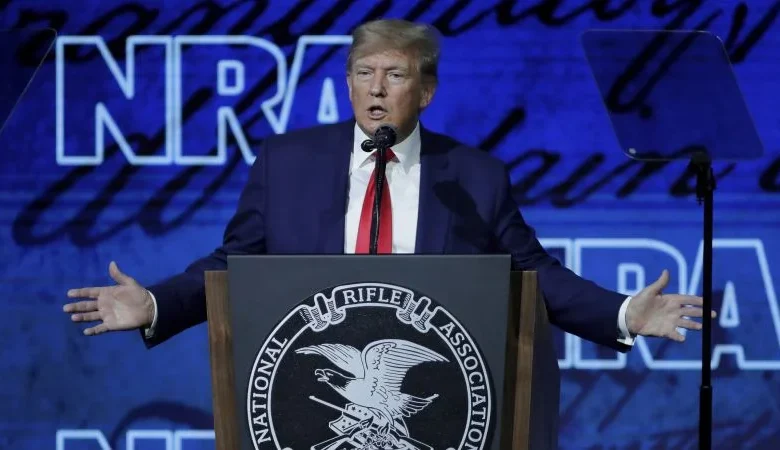 A ‘bizarro world’: How Trump’s words have scrambled America’s gun politics