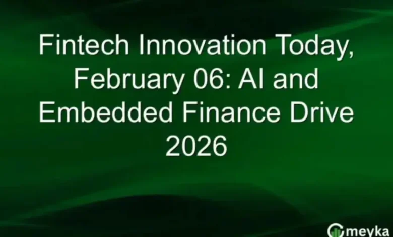 AI and Embedded Finance Drive Fintech Innovation to 2026