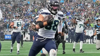 AJ Barner Predictions, Odds & Projections for today's Super Bowl 60