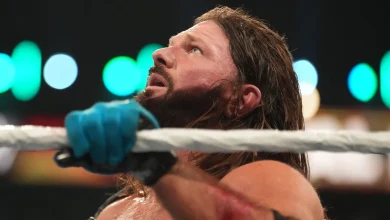 AJ Styles Talks Not Leaving His Glove In Ring After Retirement Match