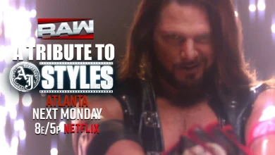 AJ Styles WWE Raw Tribute Show Plans Major Update