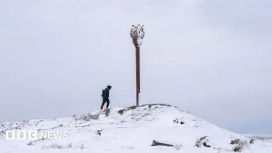 Aberdeen locals 'delighted' by Sun's return as fresh snow and ice warnings issued for weekend