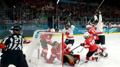 After 48-hour delay, Canada begins bid for Olympic hockey gold with win over Switzerland