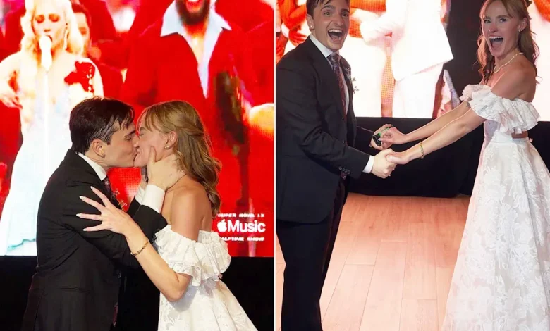 After Refusing to Cancel Her Super Bowl Sunday Wedding, Bride Makes Bad Bunny's Halftime Show Part of Her Big Day (Exclusive)