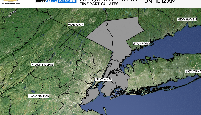 Air quality alert Wednesday for NYC, Westchester and Rockland counties