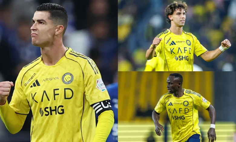 Al-Nassr close the gap! Cristiano Ronaldo and Joao Felix star in dominant win over Al-Kholood to move within three points of Saudi Pro League leaders Al-Hilal