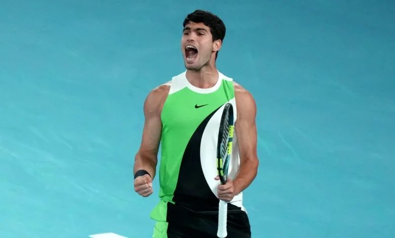 Alcaraz becomes youngest man to complete a career Grand Slam : NPR