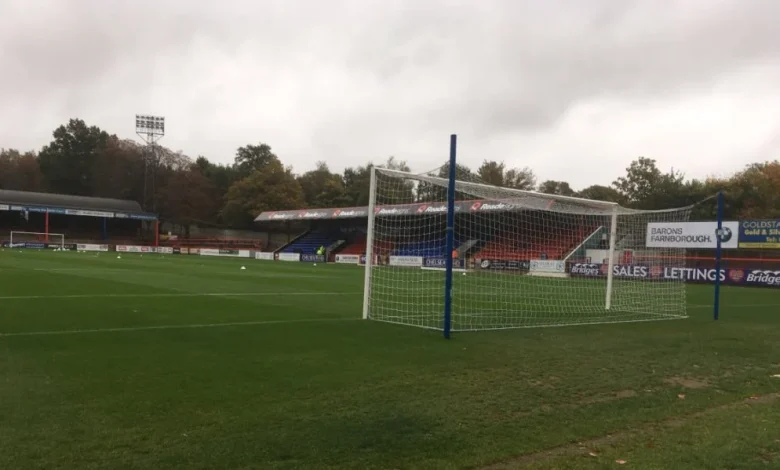 Aldershot Town: Pitch Inspection