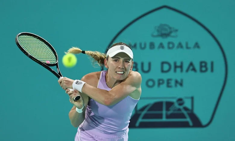 Alexandrova saves match point to reach Abu Dhabi final; to face first-time finalist Bejlek