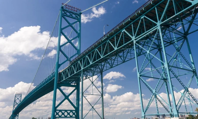 Ambassador Bridge owner reportedly met with federal official hours before Trump's post on Gordie Howe bridge