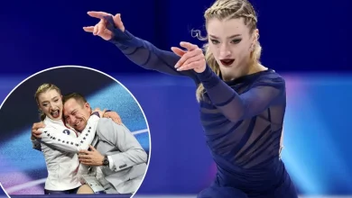 Amber Glenn gets Olympic redemption after tear-filled short program