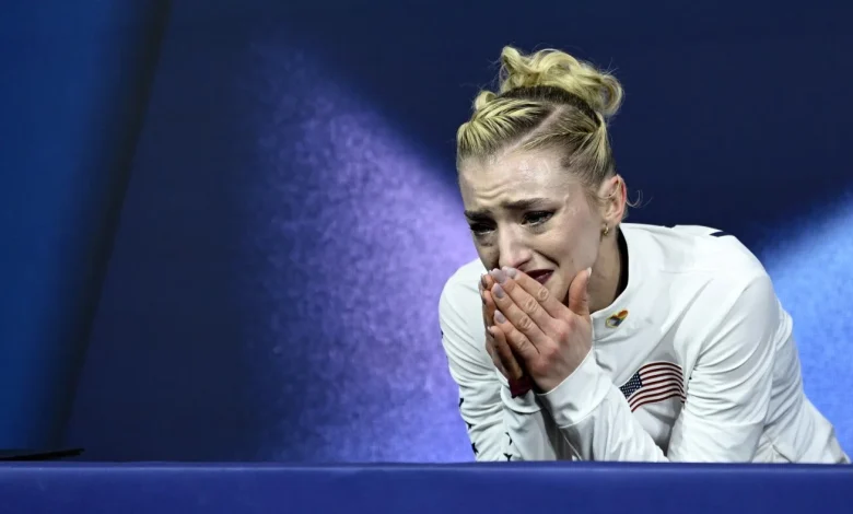 Amber Glenn stumbles, Alysa Liu soars on night 1 : NPR