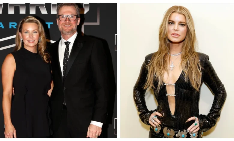 Amy Earnhardt Says Jessica Simpson Tried to Steal Dale Jr. Almost 20 Years Ago