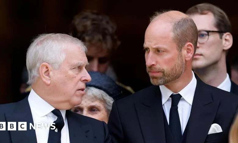 Andrew is Prince William's problem too - and it makes his future job harder