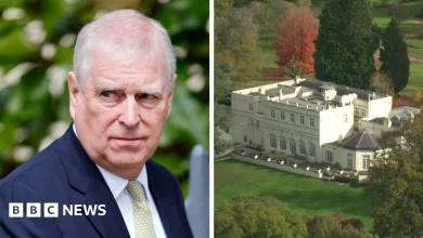Andrew moves out of Royal Lodge home