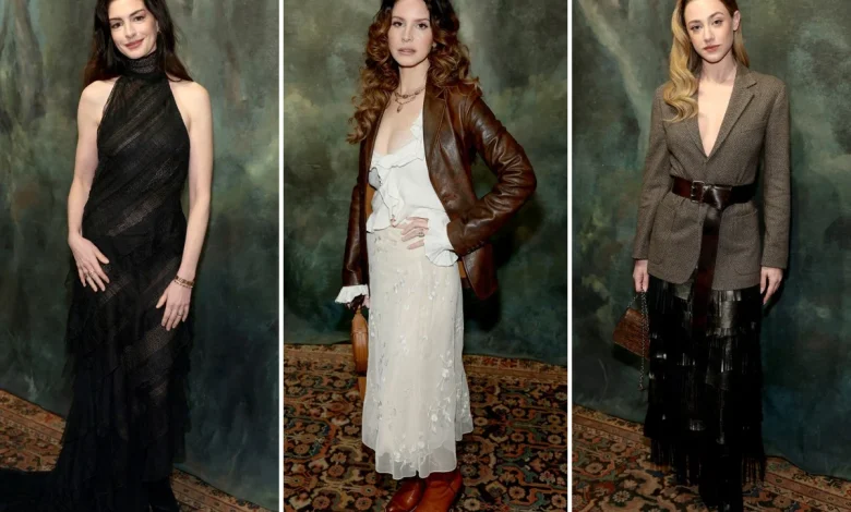 Anne Hathaway, Lana Del Rey, Lili Reinhart, more celebrities